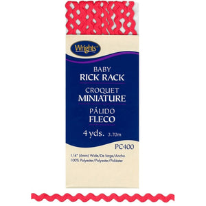 Red Baby Rick Rack 117400-0065