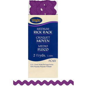 Purple Medium Rick Rack 117401-0064