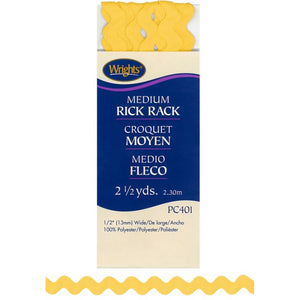 Canary Medium Rick Rack 117401-0086