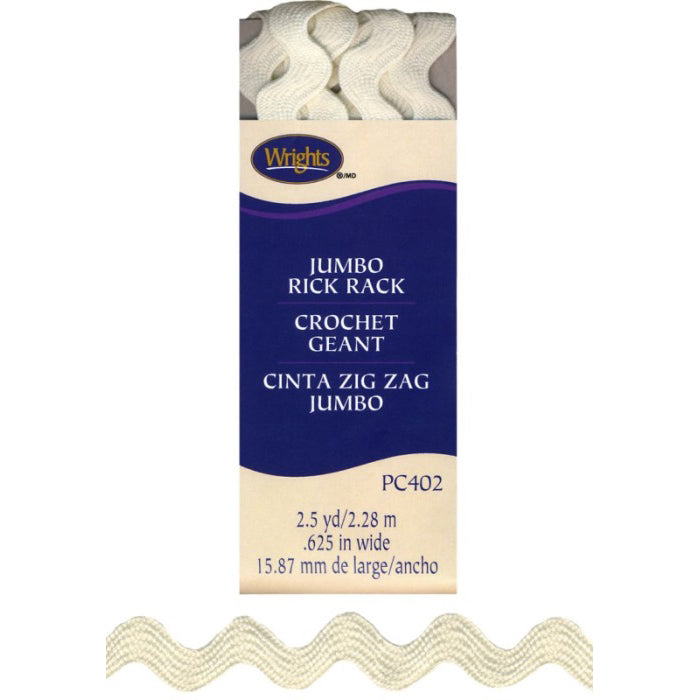 Wrights Jumbo Rick Rack 117402 – Good's Store Online