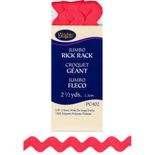 Red Jumbo Rick Rack 117402-0065