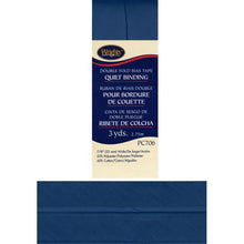 Navy Double Fold Bias Tape Quilt Binding 117706-0055