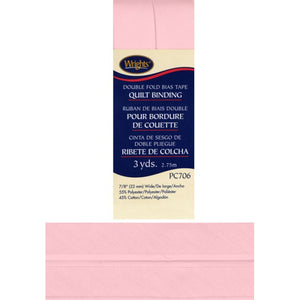 Light Pink Double Fold Bias Tape Quilt Binding 117706-0303