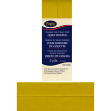 Mustard Double Fold Bias Tape Quilt Binding 117706-0508