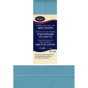 Blue Double Fold Bias Tape Quilt Binding 117706-0515