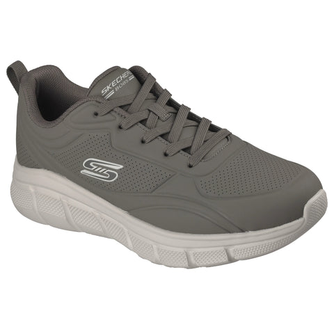 Skechers men's BOBS Sport B Flex Arctic Edge shoe in DarkTaupe