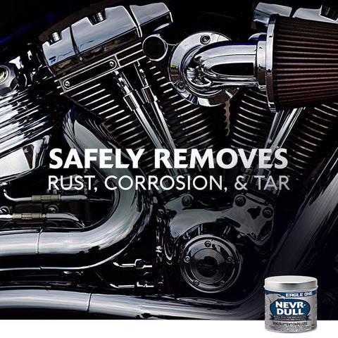 Polished auto engine