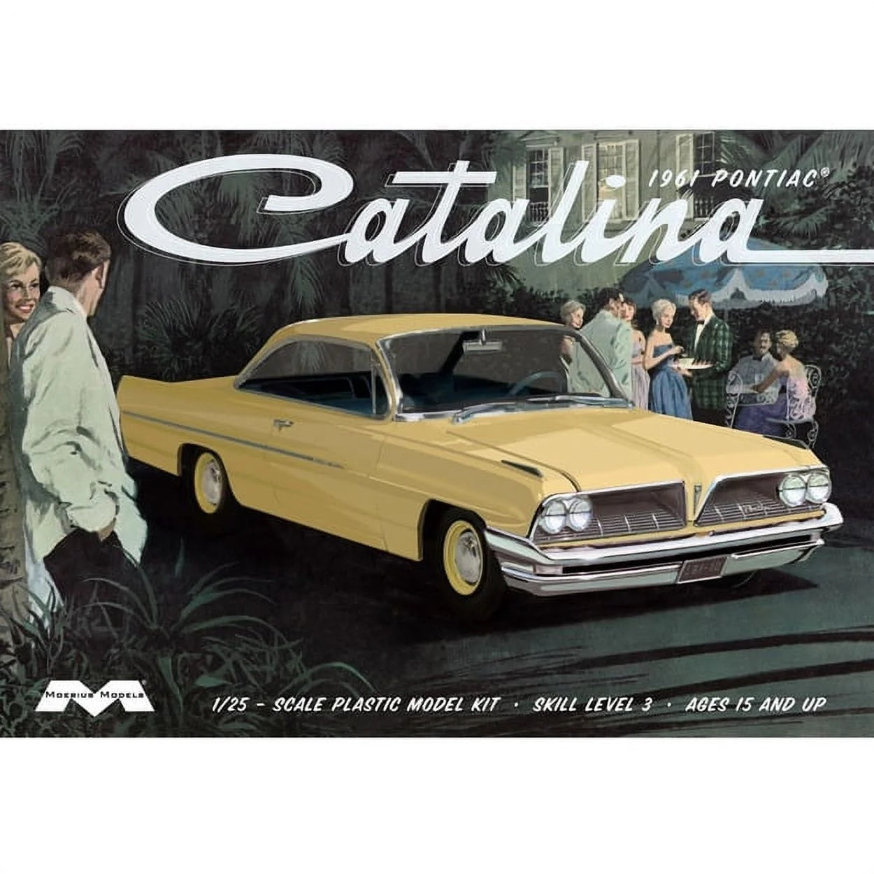 Mobius Models Model Car Kit 1961 Pontiac Catalina 1217 – Good's Store ...