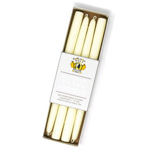 Off White Taper Candles