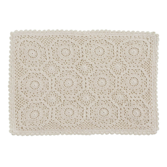 Cream Lace Placemat