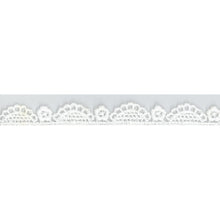 white, 3/8 Inch Venice Lace Trim TRM01