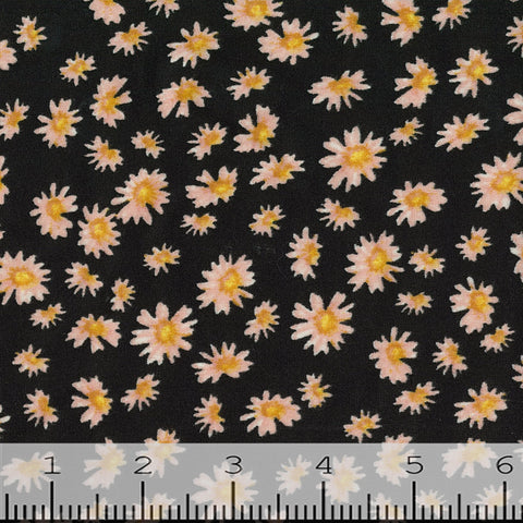 DTY Floral Print Knit Fabric FA155707
