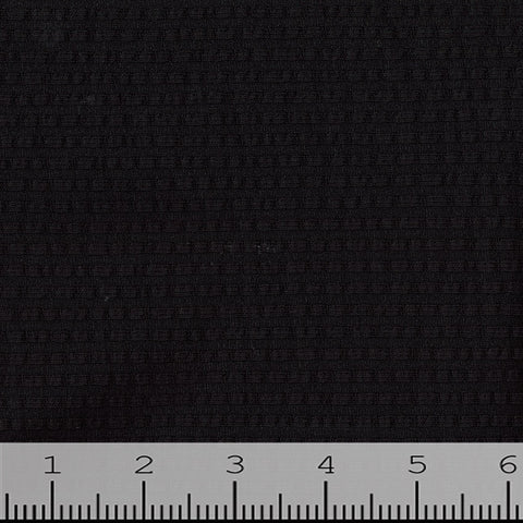 black, Janae Knit Print Fabric FA154