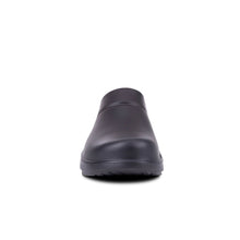 OOFOS OOcloog black clog toe view