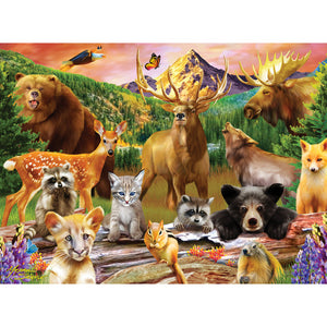 Wildlife of the National Parks 100-Piece Puzzle 12027