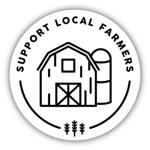 Support Local Farmers Stickers 1208-LSTK