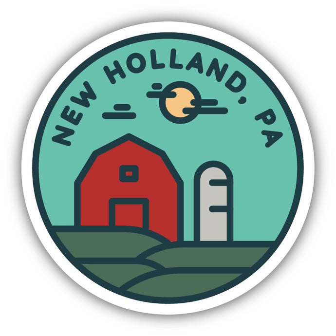 Name Drop: New Holland, PA Sticker 1209N-LSTK