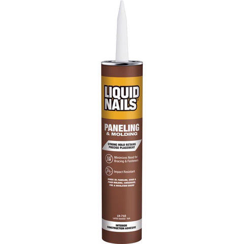 Liquid Nails Tan paneling & molding construction adhesive