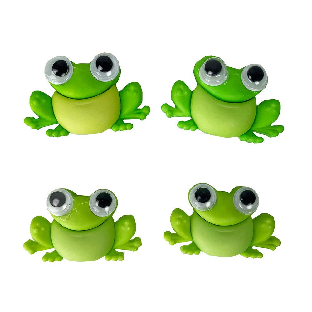 Happy Plush Frog, bamboo velour