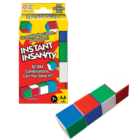 Instant Insanity Puzzel Game 1256