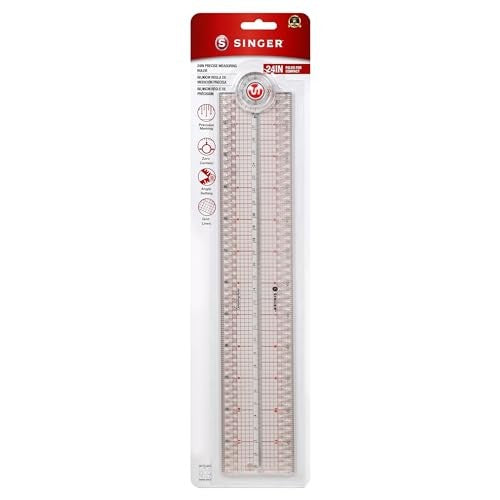 24 Inch Labeled Ruler Singer 24-inch Precision Measuring Ruler S-00172 – Good's Store Online