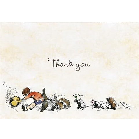 Pooh Bear Thank You Notes 343956