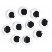 Sexy Sparkles 10 Pcs Green Wiggle Eyes Craft for Toy Doll Making