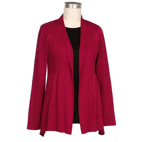 Hollywood Women's Long-Sleeve Aspara Cardigan Sweater