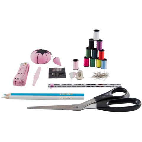 Singer 130-piece Beginner's Sewing Kit items