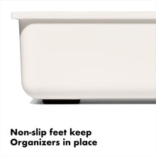 Compact Spice Drawer Organizer non-slip feet