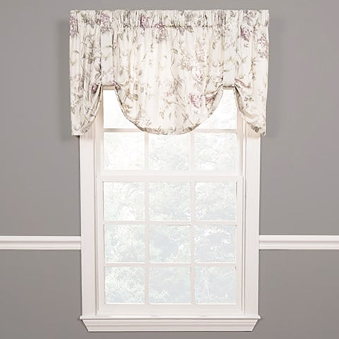 Lilac Abigail Tie-Up Valance
