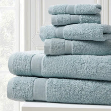 Surf Spray Blissful Bath 6-Piece Plush Cotton Towel Set