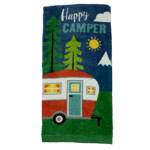Ritz Home Ritz Happy Camper Printed Kitchen Towel 13489