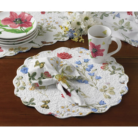 Wildflower Design Cloth Napkin 135-02