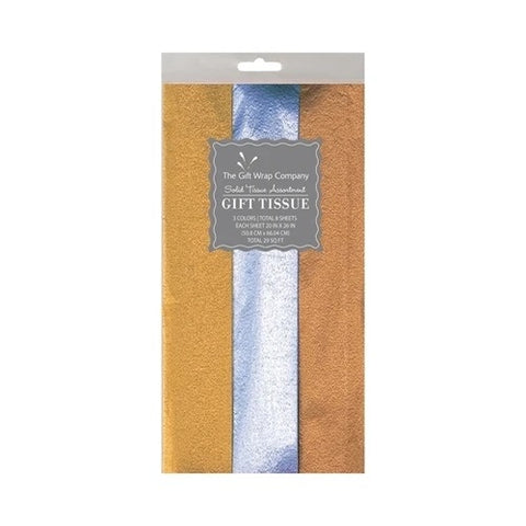Mixed Metals Gift Tissue Paper 135-135