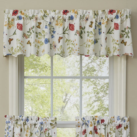Wildflower Design Scalloped Valance 135-47