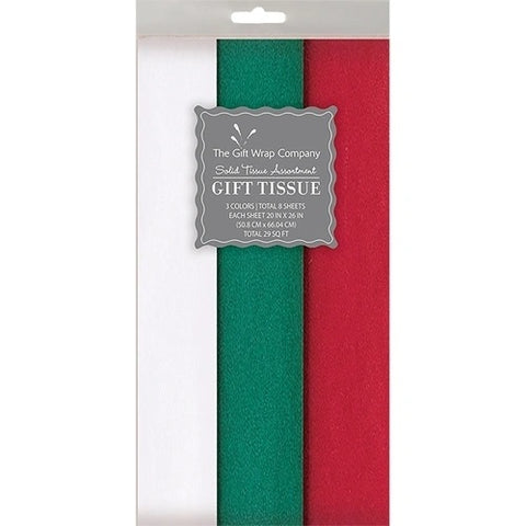Holiday Solid Gift Tissue Paper 135-99
