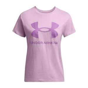 Purple Ace Women's UA Rival Logo T-Shirt