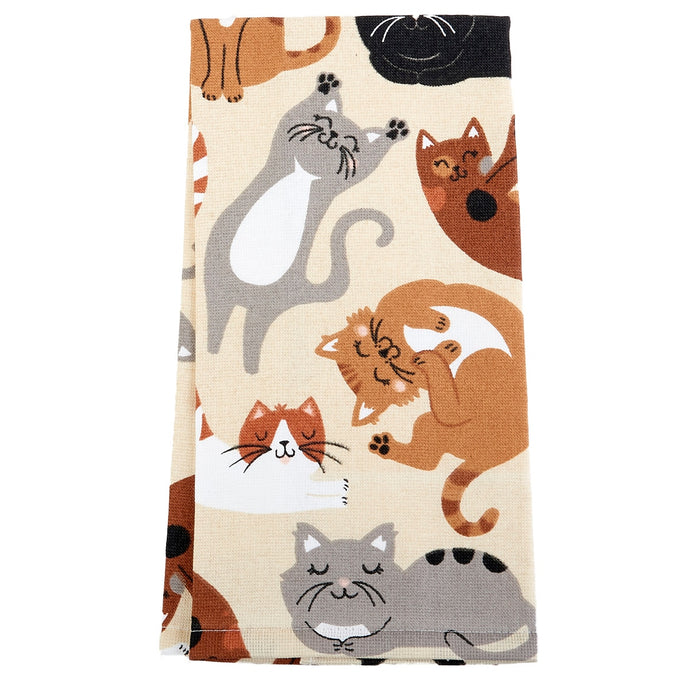 Kitten Around Toss Dual Kitchen Towel 13606