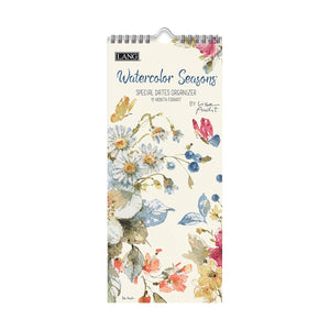 Watercolor Seasons Special Dates Organizer 1370008