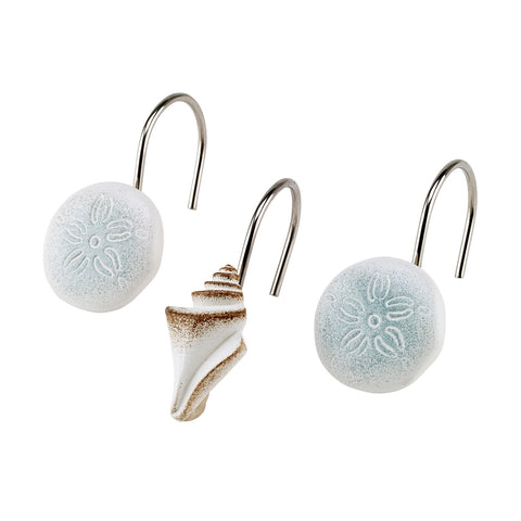 Farmhouse Shell Shower Hooks