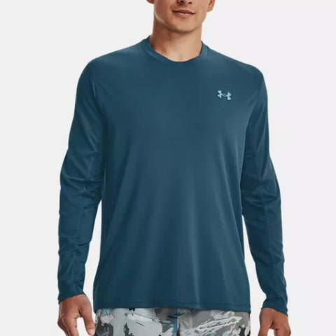 Men's UA Iso-Chill Shorebreak Back Hook Long-Sleeve Shirt 1371060