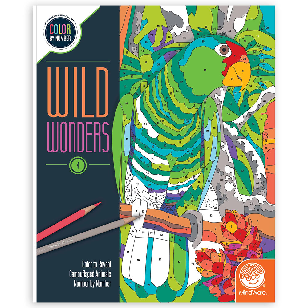 Wild Wonders Color-by-Number Book 13767363