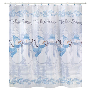 Frosty Friends Shower Curtain 13794H