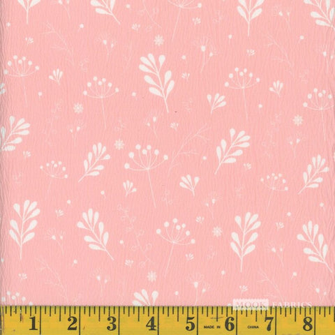 peach, Mindy Pine Skin Floral Fabric 1382