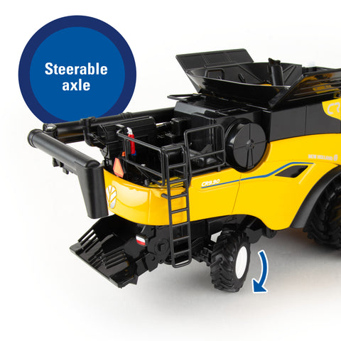 Ertl 1:32 New Holland CR9.90 Combine showing steering