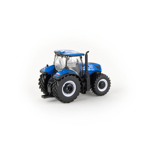 Ertl New Holland T7.270 1:64 scale model tractor shown from back rear tire