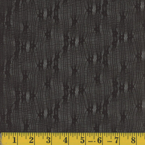 black, Bubble Lace Fabric 1402