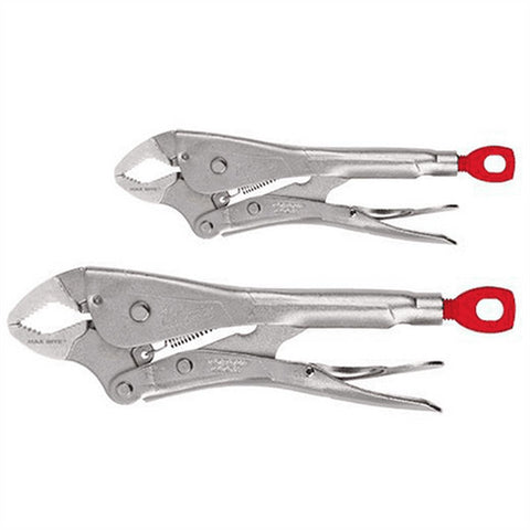 48-22-3702 2 Pc 7  & 10  Maxbite Torque Lock Locking Pliers Set