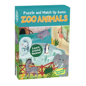 Zoo Animals Puzzle & Match Up Game 14166764